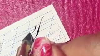 Engrosser's script lowercase video: B.