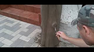 Имитация дерева - Арт бетон + СОСТАВ | Wood imitation - Art concrete + COMPOSITION