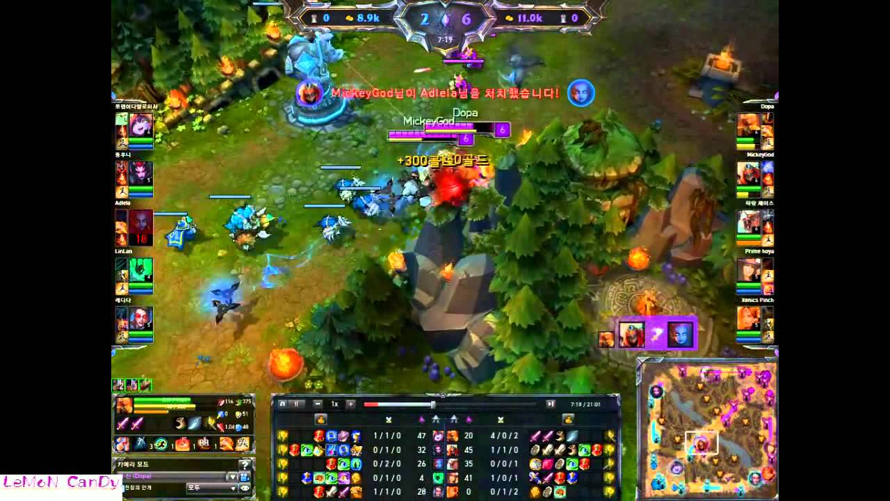 LOL - 압도의 리신 하이라이트 - KOR SOLO QUEUE Apdo lee sin highlight