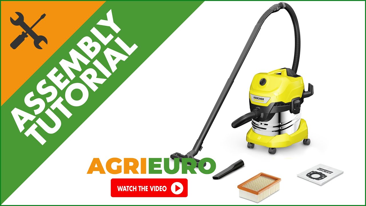 ASPIRATEUR WD4 20L 1000W PREMIUM KARCHER - GAMA OUTILLAGE