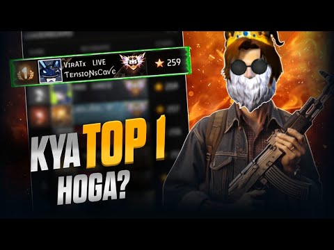 New Season Cs Rank Push To Top 1 GrandMaster 🔥 With Highest Streak Ever 🤯#viratxlive