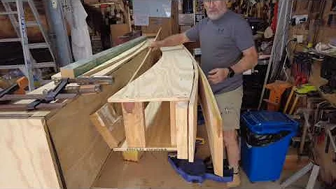 Herreshoff H28 - Building the Cockpit Coamings   S...