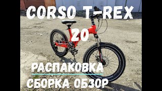 Детский велосипед Corso T-Rex 20