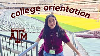 College Orientation Vlog  TEXAS A&M UNIVERSITY