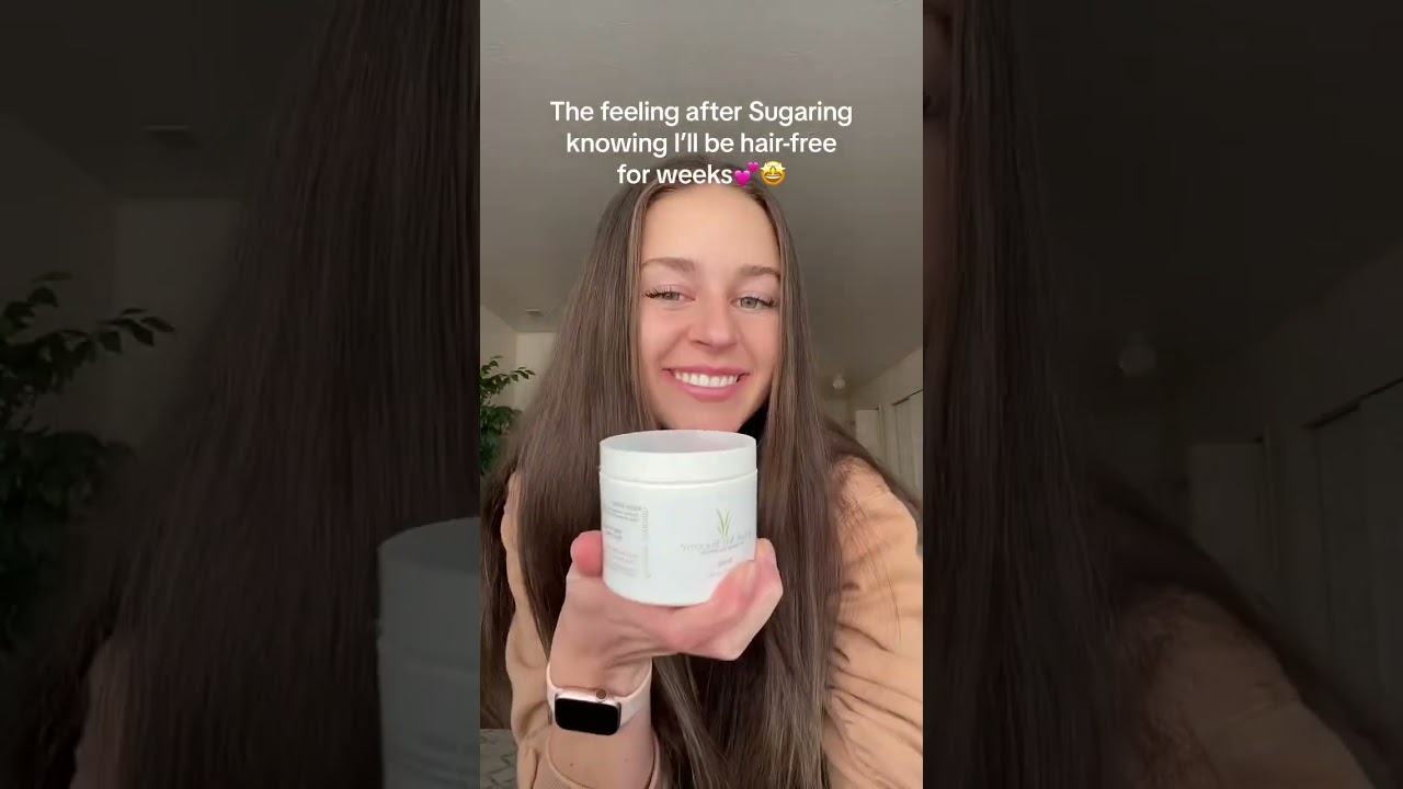 Gotta love the feeling of being hair-free for weeks with Sugar Me Smooth!