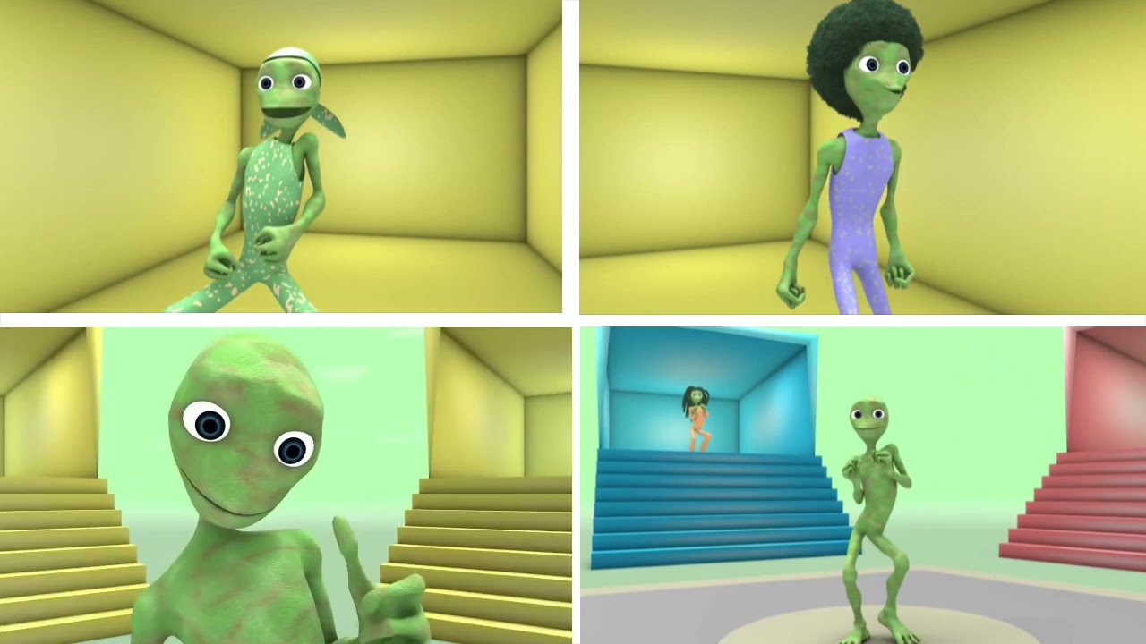 Alien Dance - Dame TU Cosita Megamix - Coffin Dance Song Meme 