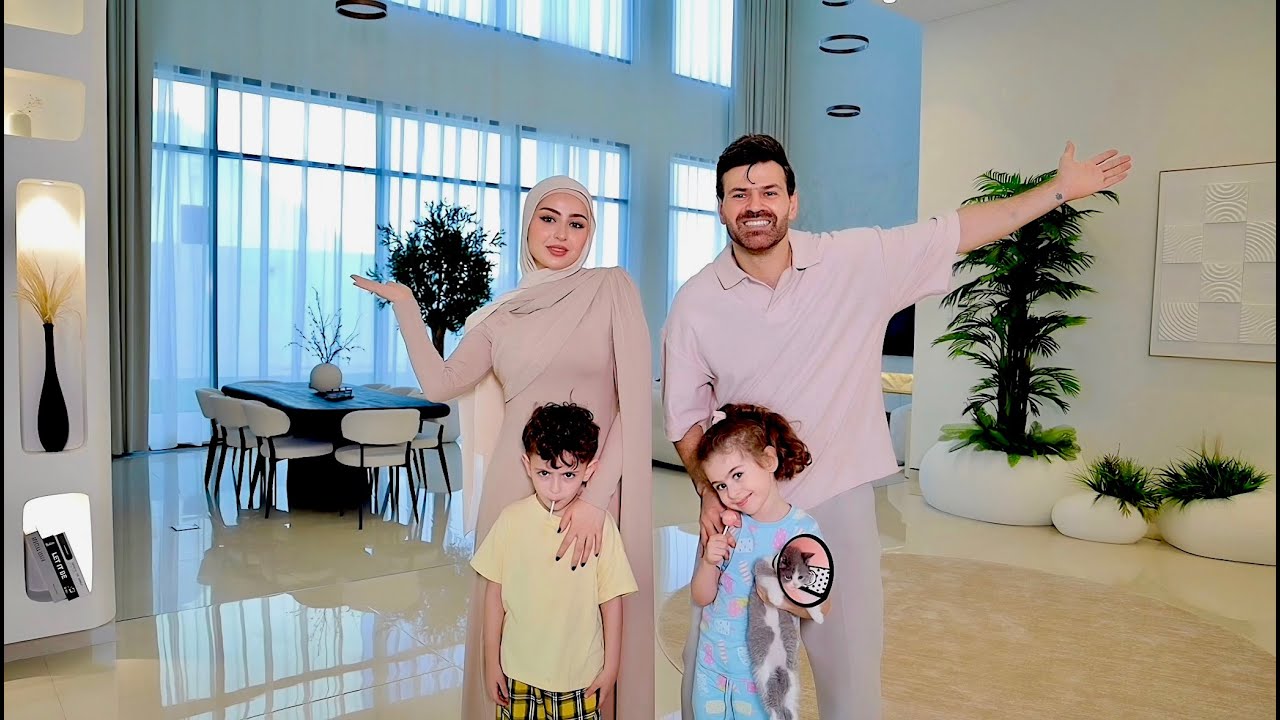 جولة في بيتنا الجديد 🏡 ( بعد غياب سنة!)