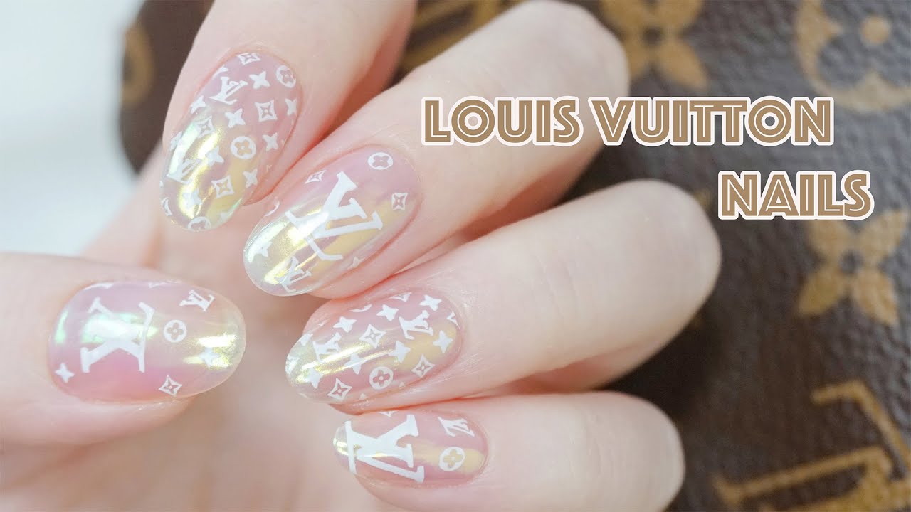ENG SUB】Louis Vuitton Nails Tips on using Stamping Gel