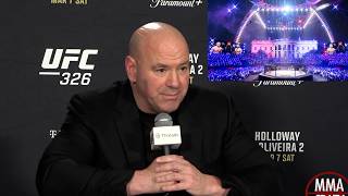 Celebrity Dana White immediate reaction to The UFC White House announcement Profile