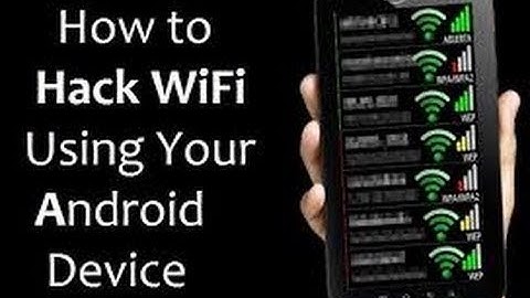 How to hack wifi password using android mobile working 2017