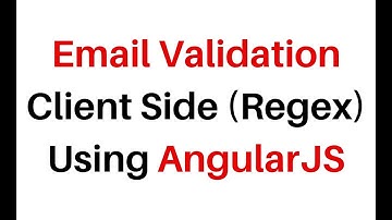 client side email validation regex in angularjs 1.5.11