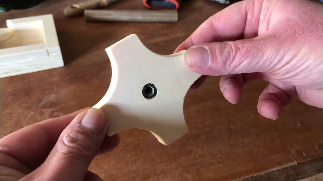 Diy Star Knobs With the Knob Jig // diy woodworking jig project