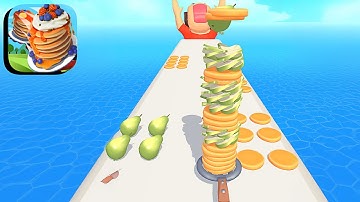Pancake Run - All Levels Gameplay (Levels 706–715) | Android & iOS