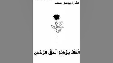 ويوم يعض الظالم على يديه | سورة الفرقان | يوسف محمد