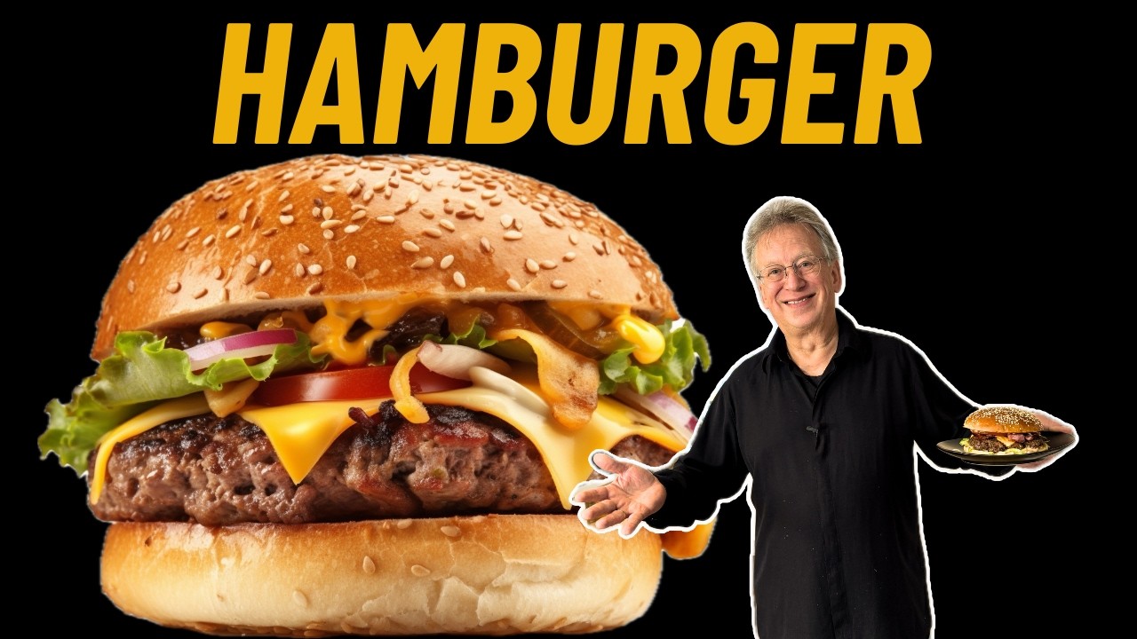 Hoe maak je een Hamburger? (recept voor brioche broodje, vlees én saus!)