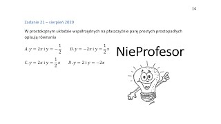 MP 11. 2020.08. zadanie 21 matematyka PP