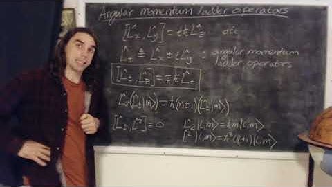 V9.4 Angular momentum ladder operators