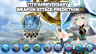 Toram Online - 11th Anniversary Date & Base Weapon Attack Prediction!