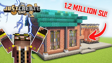 I built a 1 MILLION SU power station! | Minecraft Create Mod [#22]