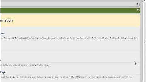 How to change your password and add e-mail address to Blackboard