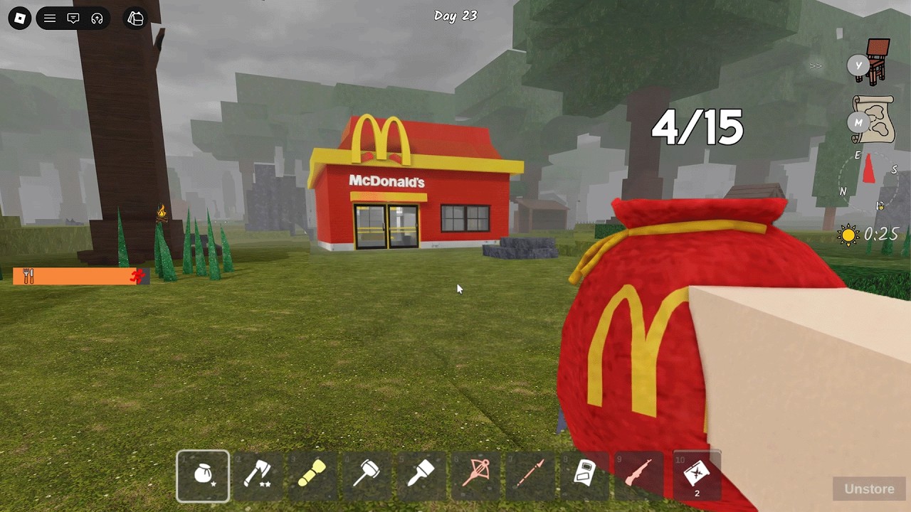 I FOUND MCDONALD'S in 99 Night in The Forest, WHAT'S THERE TO BE?