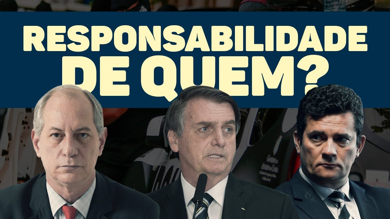 Bolsonaro, Ciro e Moro disputam o crédito pelo fim do motim no Ceará