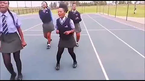 South African School kids  Happy and dancing 2020