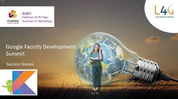 BVRIT & L4G - Google Developer Programs Journey | Android Development with Kotlin