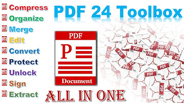 PDF24 freeToolbox: Compress/Organize/Merge/Edit/Convert/Protect/Unlock Pdf Everything in One tool