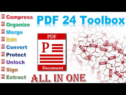 PDF24 freeToolbox: Compress/Organize/Merge/Edit/Convert/Protect/Unlock Pdf Everything in One tool