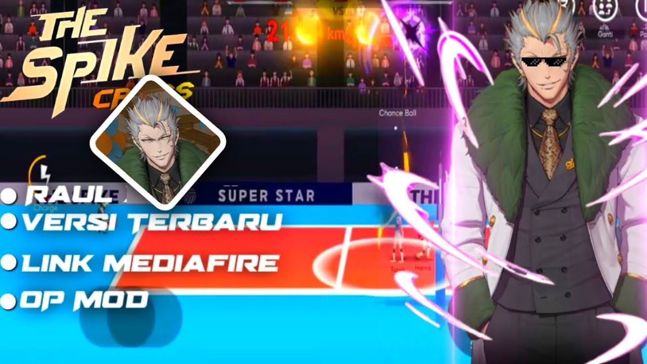 COBAIN MOD THE SPIKE CROSS KARAKTER RAUL TERBARU! 🤯 GILAA, POWERNYA GAK ADA OBAT! 💪