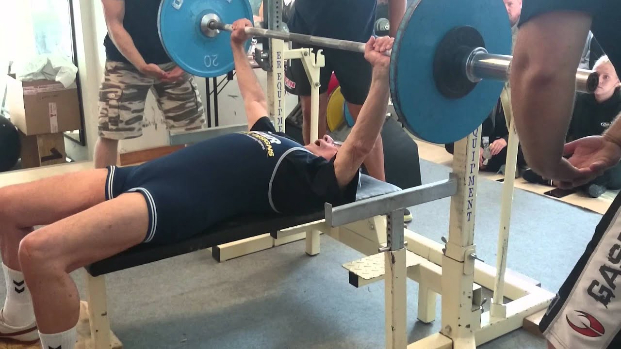 Svend Stensgaard 70kg - DM Bænkpres RAW 2014