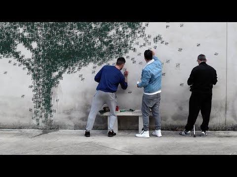 'Gold Mine' by Pejac