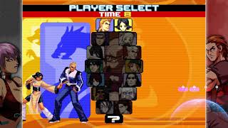 Rage of the Dragons - Arcade Mode - Gameplay