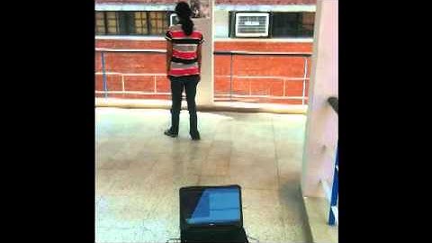 Visual human tracking from mobile robot