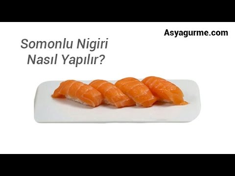 Sushi (Suşi) Nasıl Yapılır? - Somonlu Nigiri - AsyaGurme.com