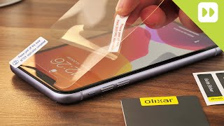 Olixar iPhone 11 2-in-1 Film Screen Protector Installation Guide and Review screenshot 2