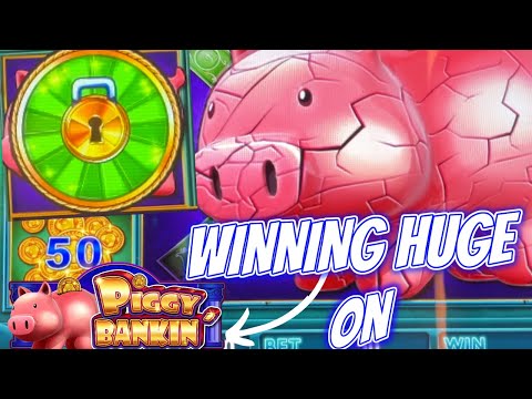 DIAMOND WHEEL SPIN JACKPOT! 💎 Winning Big on Piggy Bankin Lock It Link Super Lock