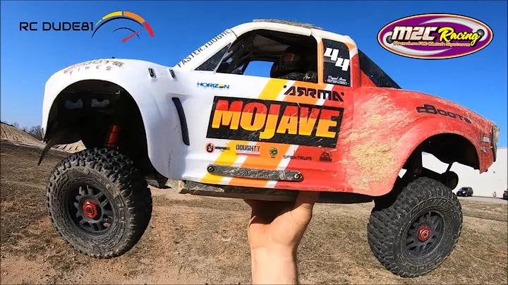NEW Upgraded! Arrma Mojave 4s BRUTAL bash!