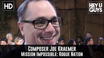 Composer Joe Kraemer - Mission Impossible: Rogue Nation Premiere