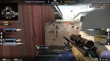 CS:GO - AWP ace on Cache