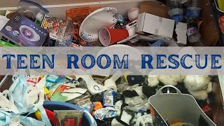 Teen Room Rescue: Transforming a Teen's Room for FREE!! #extremecleaning #cleaningmotivation