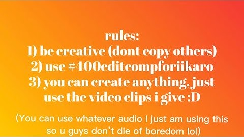 Hosting roblox Edit comp! Use: #400editcompforiikaro