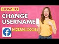 How to Change Username on Facebook | Full Tutorial Guide