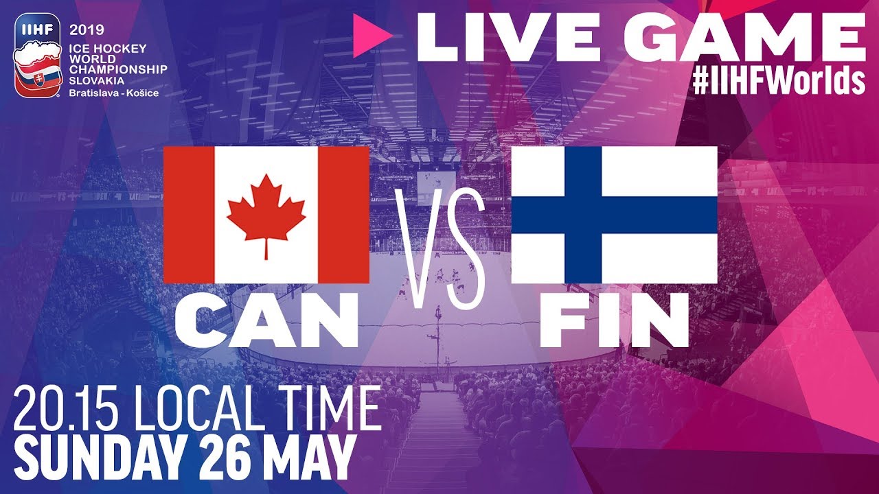 Canada-Finland Gold Medal Game Full Game 2019 IIHF Ice Hockey World Championship