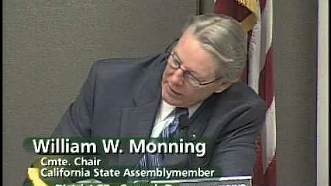 Assembly Health Committee 1/3 5/3/2011
