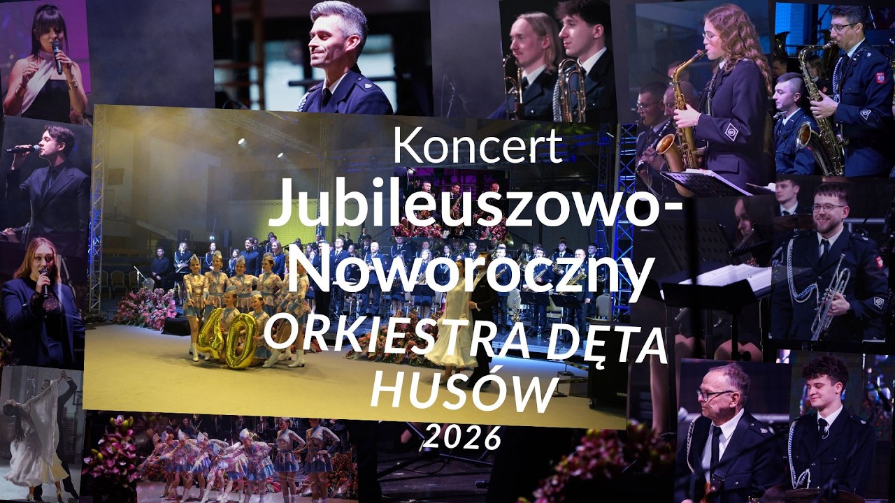 Koncert z okazji Jubileuszu 40-lecia działalności artystycznej Orkiestry Dętej w Husowie 31.01.2026