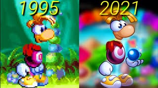 Evolution Of Rayman Games 19952021