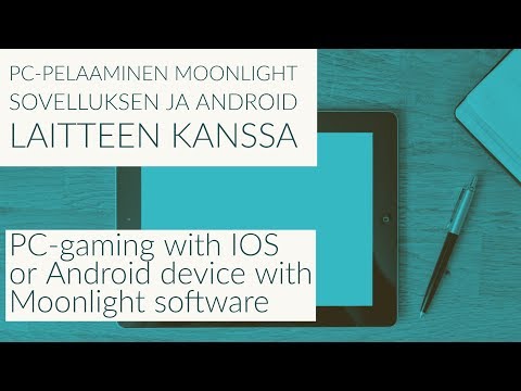 PC-gaming with IOS or Android device with Moonlight software