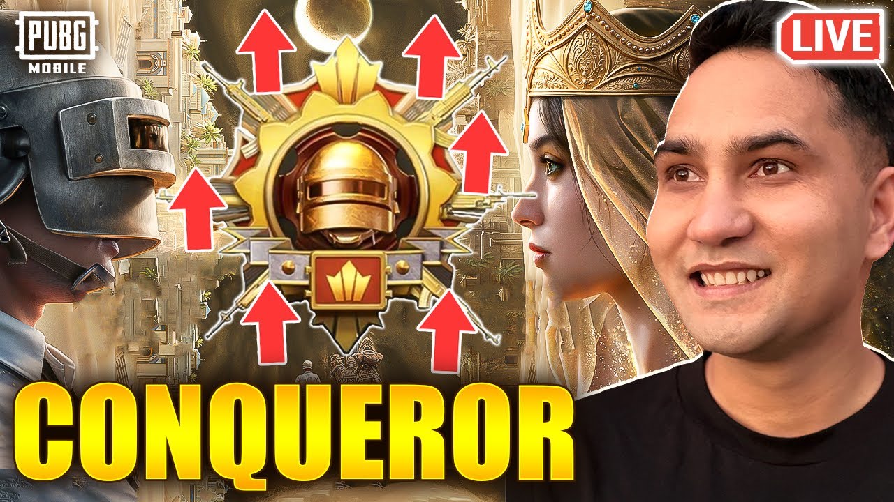 CONQUEROR RANK PUSH Update 3.7 | PUBG MOBILE - YouTube